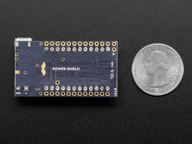 Particle Power Shield with Headers