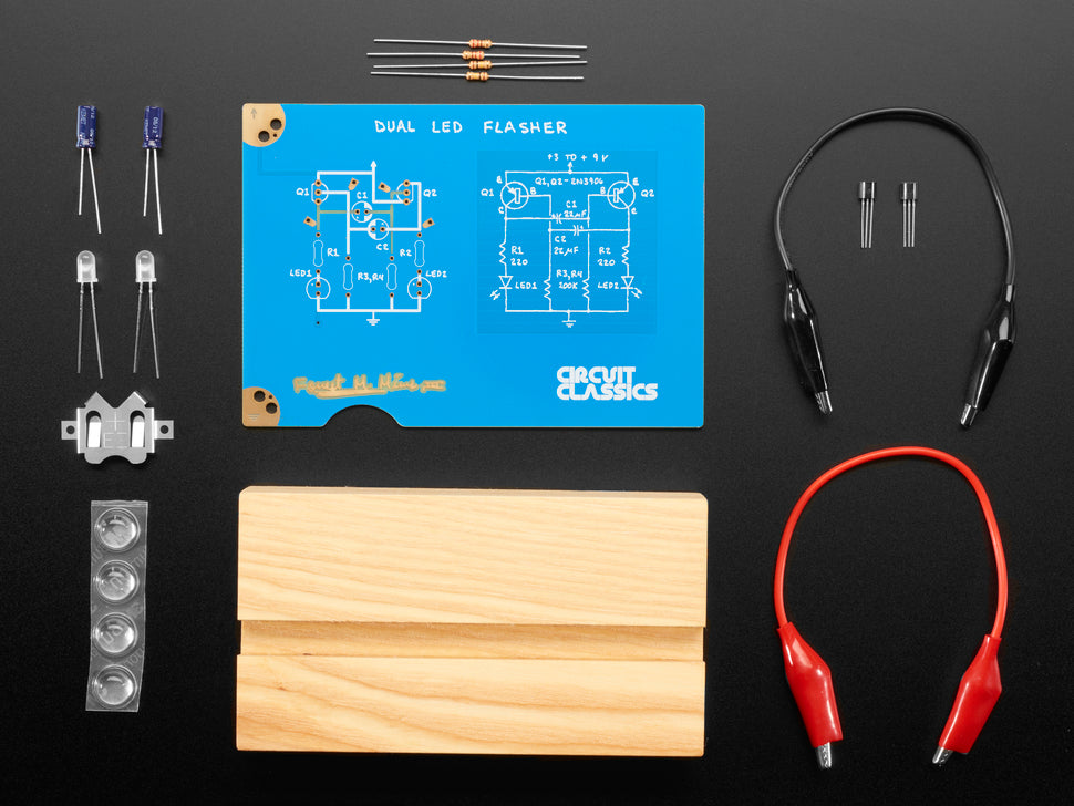 Star Simpson's Circuit Classics - Dual LED Flasher Kit