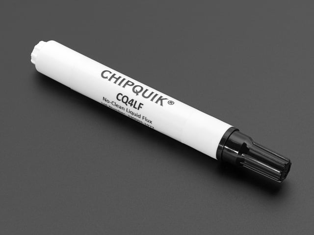 Chip Quik No-Clean Liquid Flux Pen – 10ml Pen w/ Tip