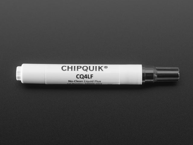 Chip Quik No-Clean Liquid Flux Pen – 10ml Pen w/ Tip