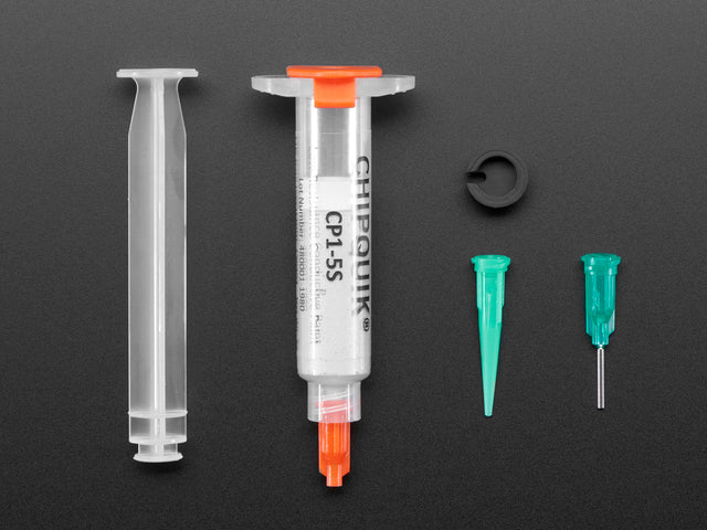 Chip Quik Conductive Paint Kit with Plunger and Tips - 5 Grams