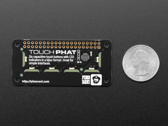 Pimoroni Touch pHAT for Raspberry Pi Zero