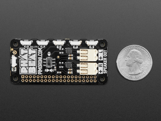 Pimoroni pHAT BEAT for Raspberry Pi Zero