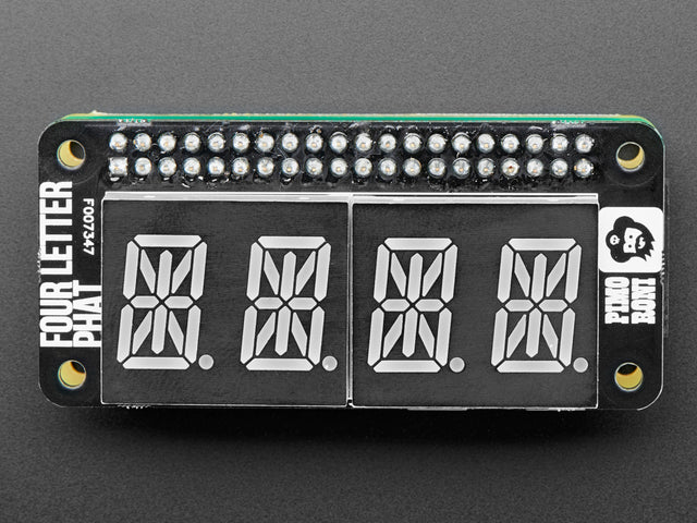 Pimoroni Four Letter pHAT for Raspberry Pi Zero