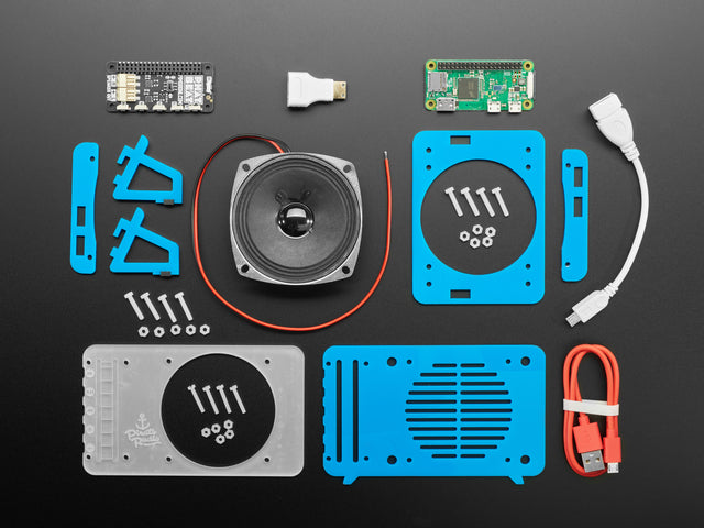 Pimoroni Pirate Radio - Pi Zero W with Headers Project Kit
