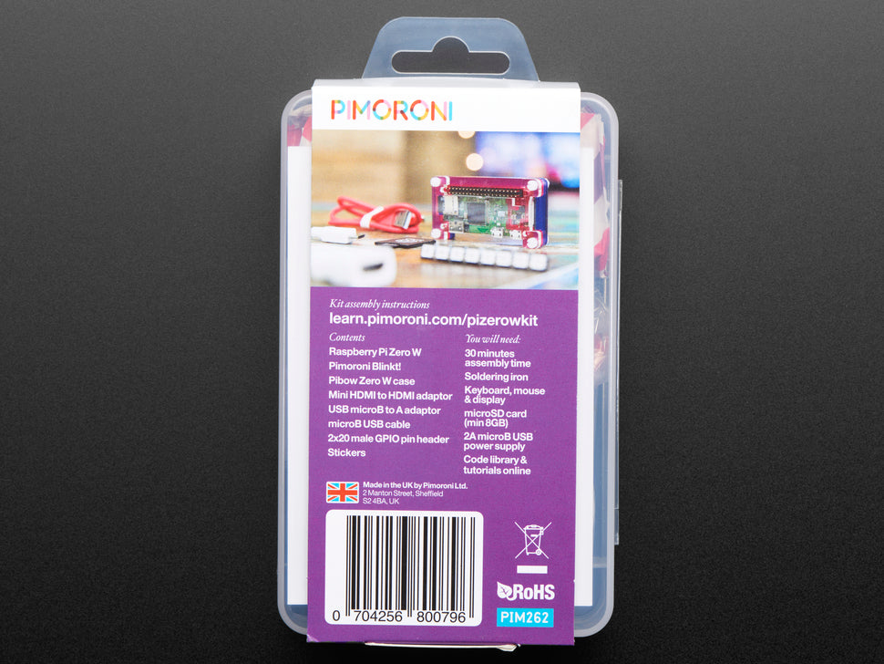 Pimoroni Pi Zero W Starter Kit