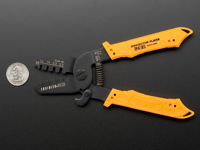 Universal Crimping Pliers - 1.6 to 2.5mm Size Contacts