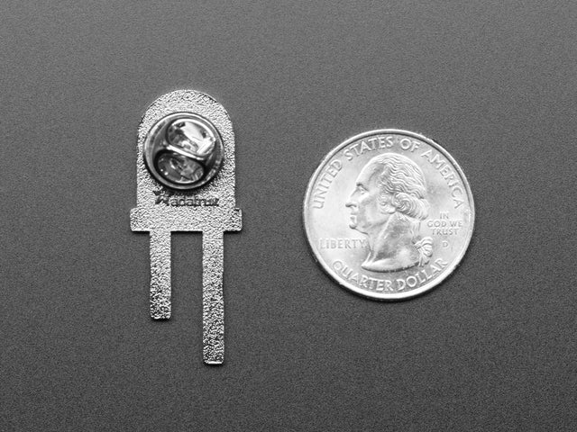 Ruby the Red LED Limited Edition Enamel Pin