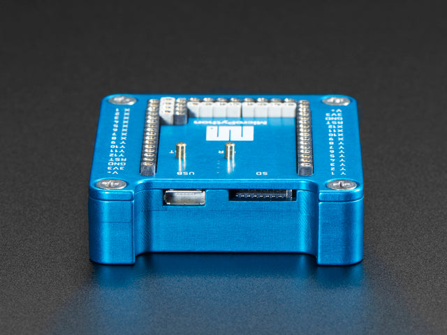 MicroPython pyboard Anodized Housing with Open Lid