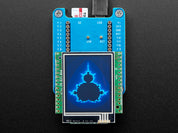 pyboard Color LCD Skin with Resistive Touch