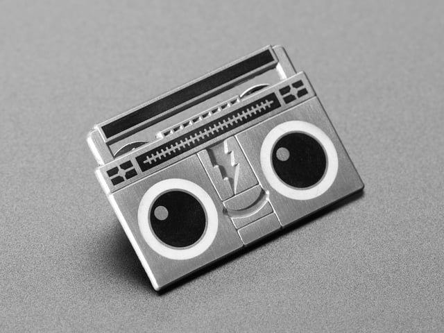 Boomy the BoomBox - Limited Edition Enamel Pin