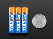 Alkaline AAA batteries - 3 pack