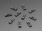 Jumper Shunt with Handle (0.1" / 2.54mm) – 10 Pack