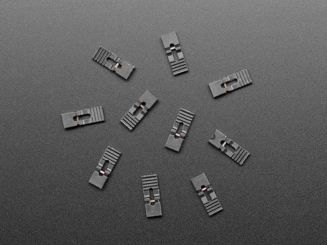 Jumper Shunt with Handle (0.1" / 2.54mm) – 10 Pack