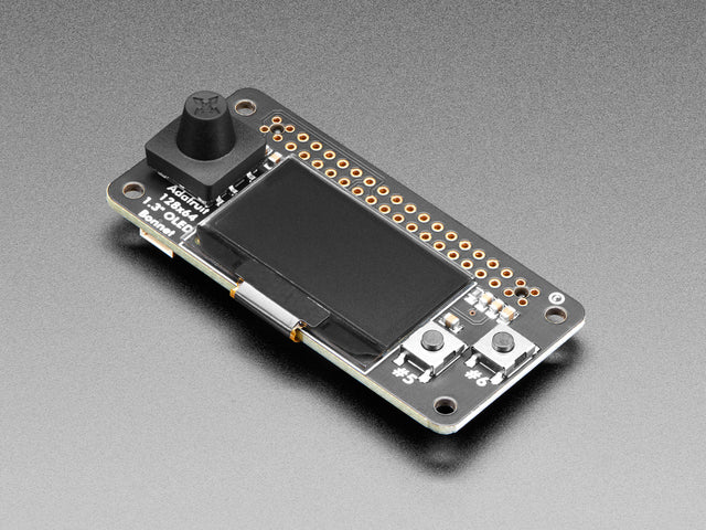 Adafruit 128x64 OLED Bonnet for Raspberry Pi