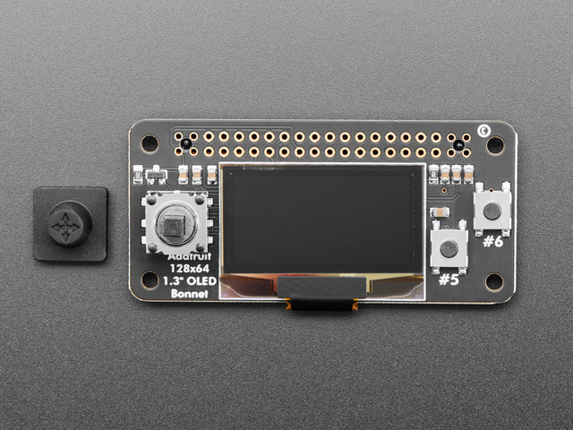 Adafruit 128x64 OLED Bonnet for Raspberry Pi