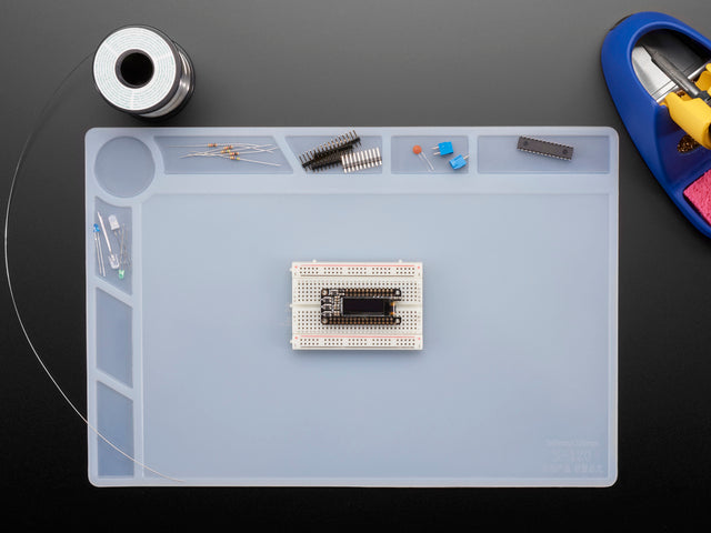Insulated Silicone Rework Mat - 34cm x 23cm Work Surface