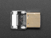 DIY HDMI Cable Parts - Straight HDMI Plug Adapter