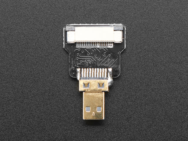 DIY HDMI Cable Parts - Straight Micro HDMI Plug Adapter