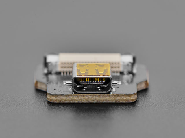 DIY HDMI Cable Parts - Straight Micro HDMI Socket Adapter