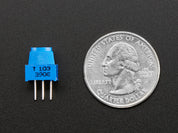 Breadboard trim potentiometer