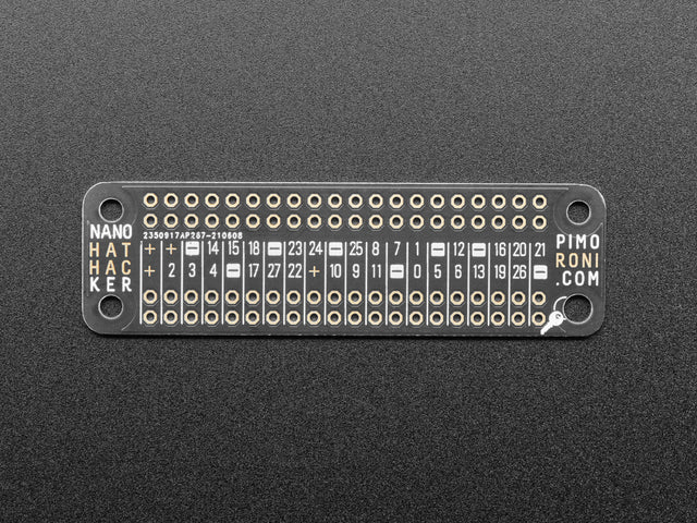 Pimoroni Nano HAT Hacker