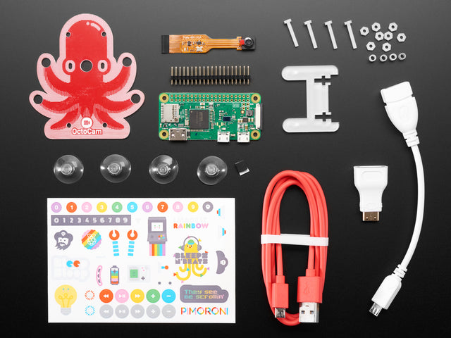 Pimoroni OctoCam - Pi Zero W Project Kit (Pi Included!)