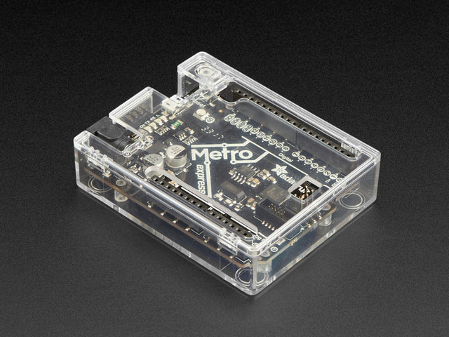 Clear Enclosure for Arduino or Metro