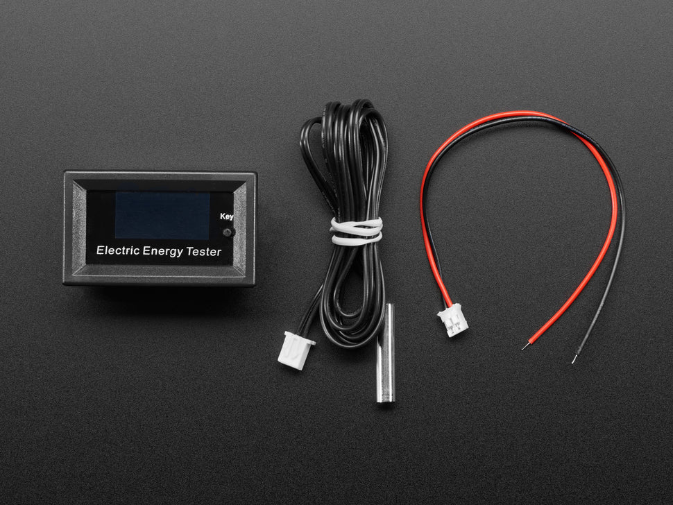 Mini Power Meter with Voltage, Current, Watts, mAh & mWh Display
