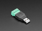USB-A Male Plug to 5-pin Terminal Block