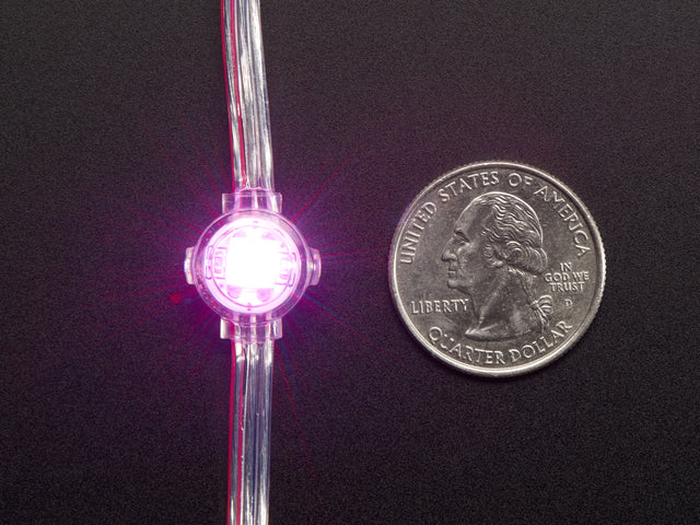Adafruit NeoPixel LED Dots Strand - 20 LED 4" Pitch