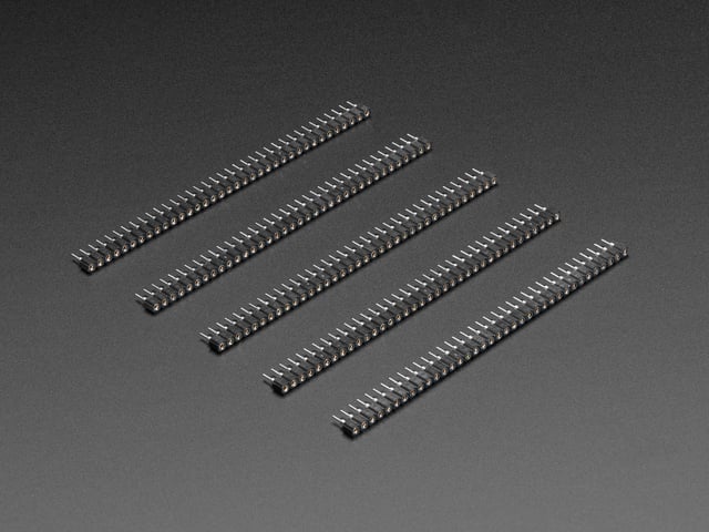 36-pin Swiss Female Socket Headers - Pack of 5