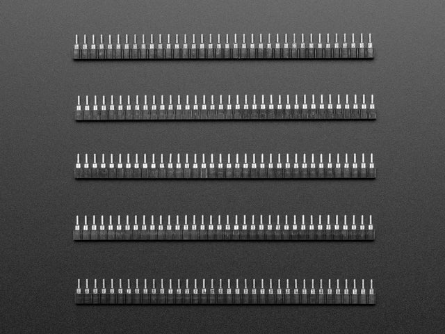 36-pin Swiss Female Socket Headers - Pack of 5