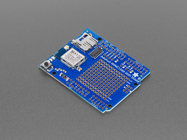 Adafruit WINC1500 WiFi Shield with uFL Connector