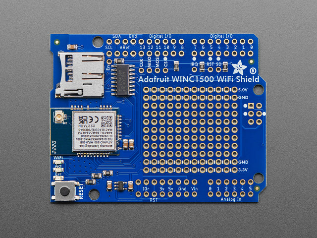 Adafruit WINC1500 WiFi Shield with uFL Connector