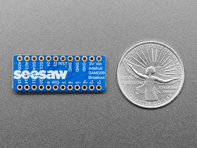 Adafruit ATSAMD09 Breakout with seesaw