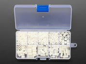 White Nylon Machine Screw and Stand-off Set – M2.5 Thread