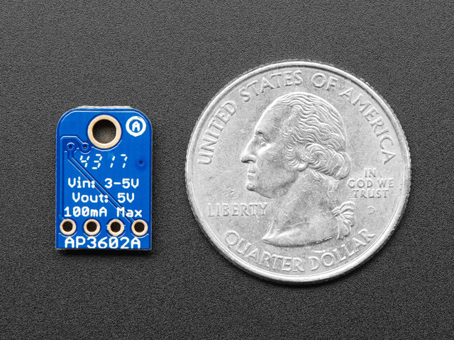 Adafruit MiniBoost 5V @ 100mA Charge Pump - AP3602A