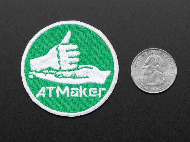 ATMakers – Skill Badge, iron-on patch