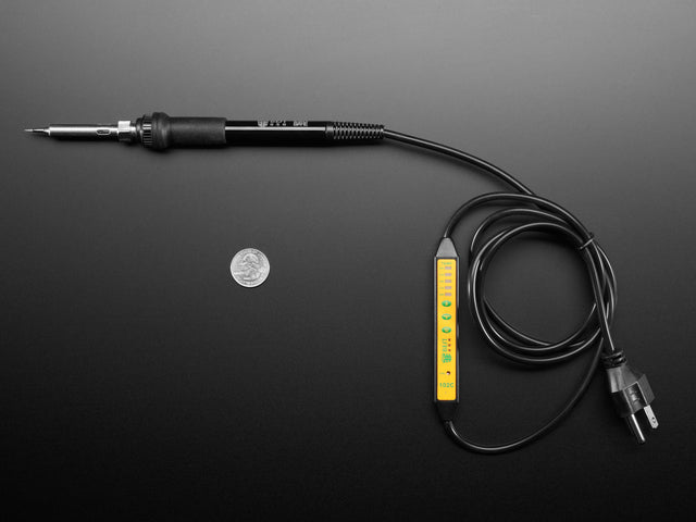 Adjustable 60W Pen-Style Soldering Iron - 120VAC USA Plug