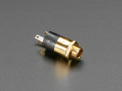 Panel Mount 1/8" / 3.5mm TRS Audio Jack Connector