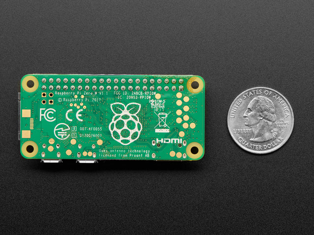 Raspberry Pi Zero WH (Zero W with Headers)