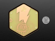 Adafruit PCB Coaster - Minerva + Adabot