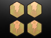 Adafruit PCB Coaster - Minerva + Adabot