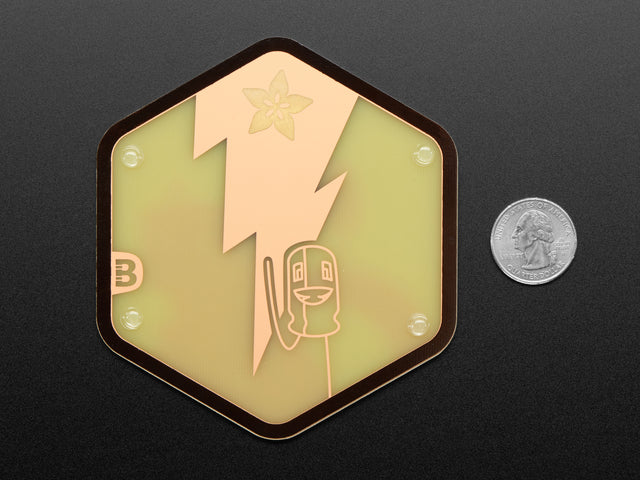 Adafruit PCB Coaster - Cappy + Adabot