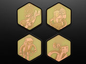 Adafruit PCB Coaster - Cappy + Adabot