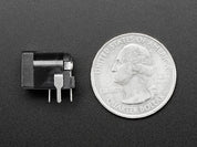 Breadboard-friendly 2.1mm DC barrel jack