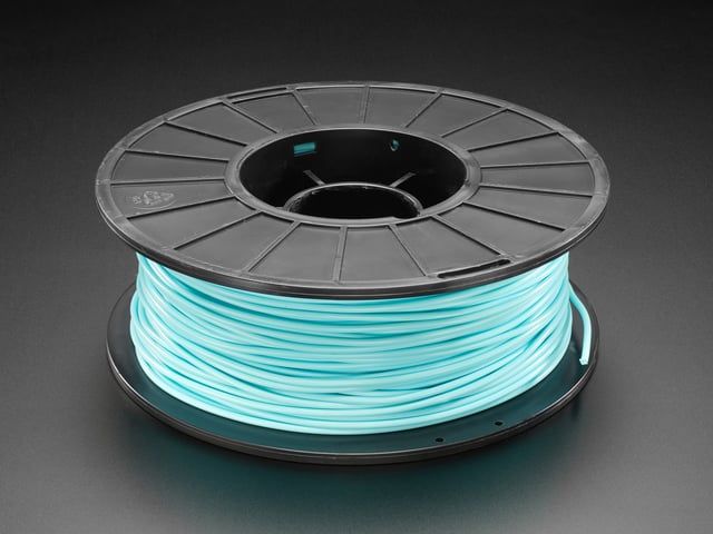 PLA Filament for 3D Printers - 2.85mm Diameter - Aqua - 1.0 Kg
