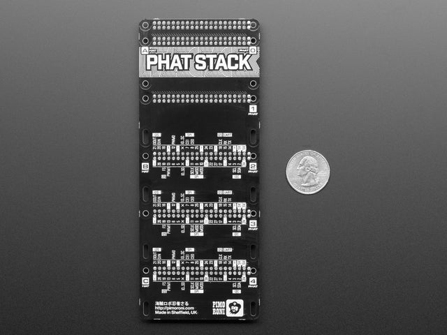 Pimoroni pHAT Stack for Raspberry Pi