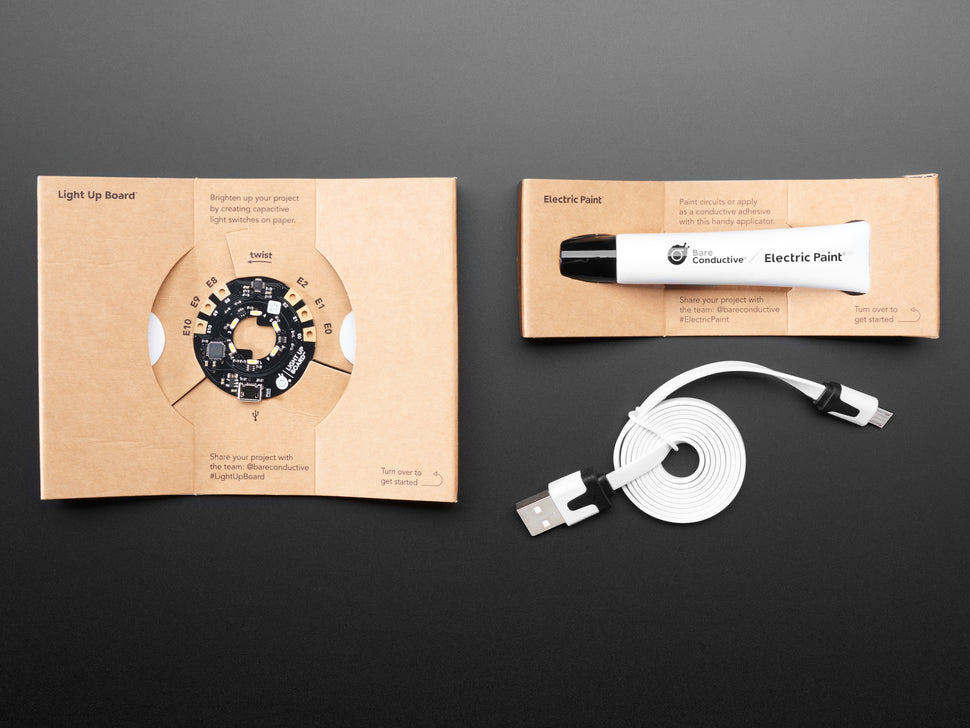 Bare Conductive Electric Paint Lamp Kit